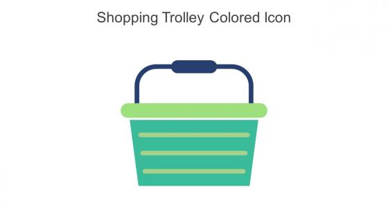 Shopping Trolley Colored Icon In Powerpoint Pptx Png And Editable Eps Format
