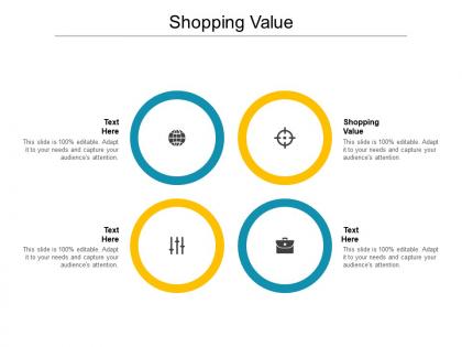 Shopping value ppt powerpoint presentation summary examples cpb