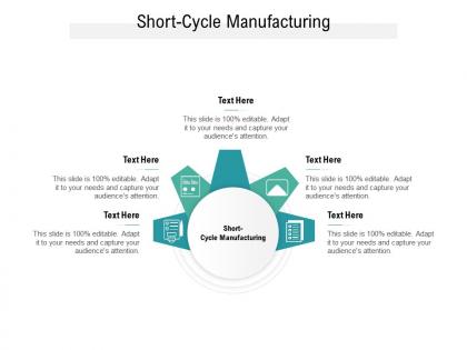 Short cycle manufacturing ppt powerpoint presentation outline graphics tutorials cpb