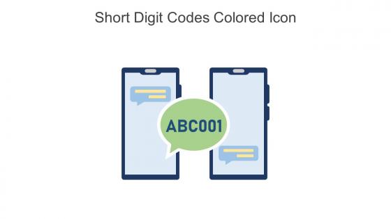 Short Digit Codes Colored Icon In Powerpoint Pptx Png And Editable Eps Format
