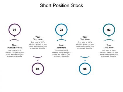 Short position stock ppt powerpoint presentation infographic template smartart cpb