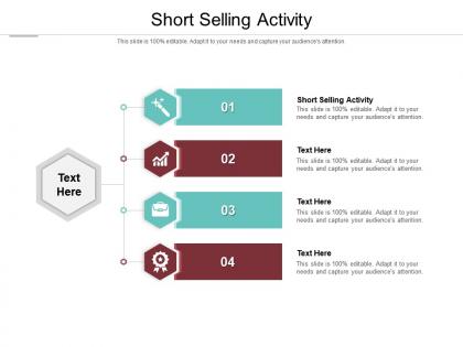 Short selling activity ppt powerpoint presentation infographic template master cpb
