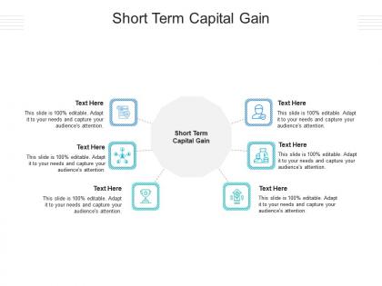 Short term capital gain ppt powerpoint presentation ideas background designs cpb