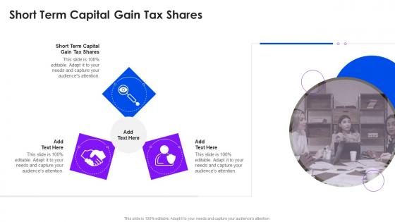 Short Term Capital Gain Tax Shares In Powerpoint And Google Slides Cpb