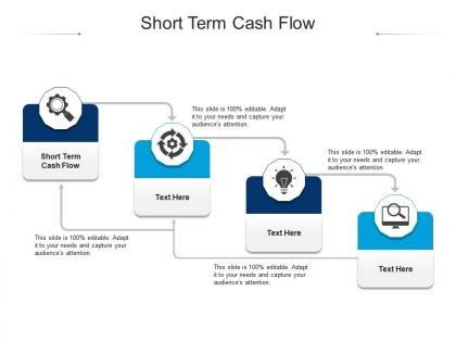 Short term cash flow ppt powerpoint presentation visual aids layouts cpb