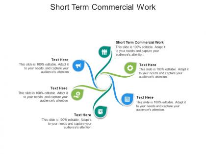 Short term commercial work ppt powerpoint presentation slide cpb