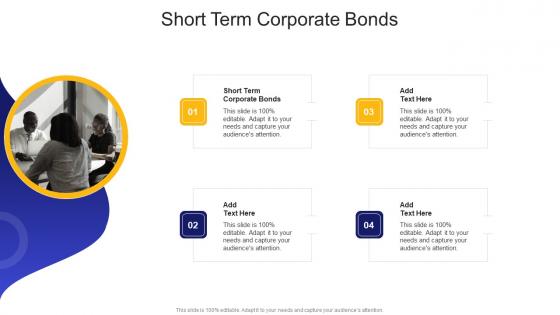 Short Term Corporate Bonds In Powerpoint And Google Slides Cpb