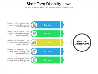 Short term disability laws ppt powerpoint presentation ideas background cpb