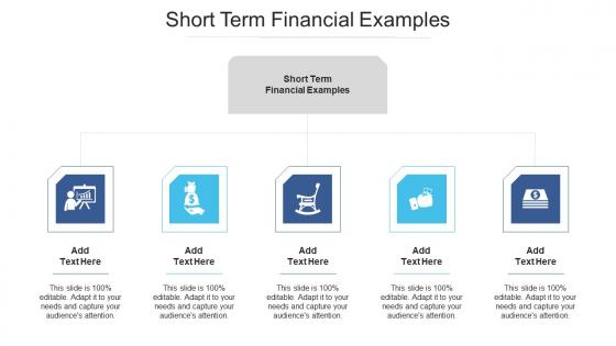 Short Term Financial Examples Ppt Powerpoint Presentation File Layout Ideas Cpb