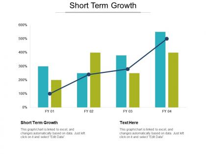 Short term growth ppt powerpoint presentation icon skills cpb
