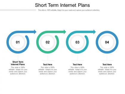 Short term internet plans ppt powerpoint presentation infographics graphics pictures cpb