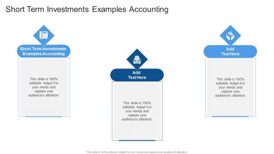 Short Term Investments Examples Accounting In Powerpoint And Google Slides Cpb