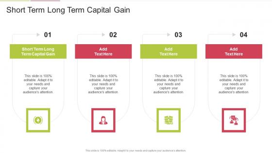 Short Term Long Term Capital Gain In Powerpoint And Google Slides Cpb