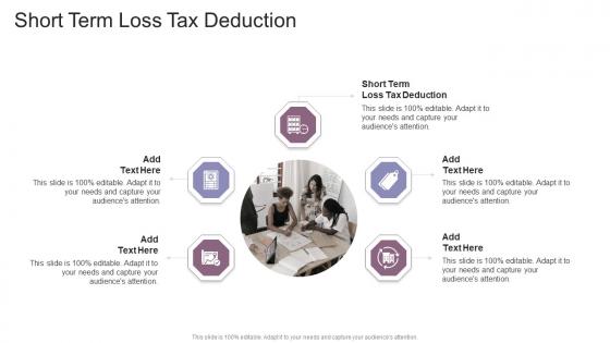 Short Term Loss Tax Deduction In Powerpoint And Google Slides Cpb