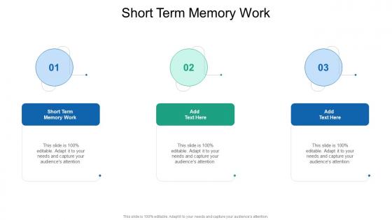 Short Term Memory Work In Powerpoint And Google Slides Cpb