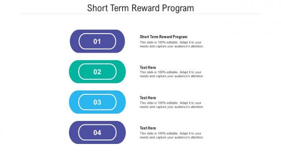 Short term reward program ppt powerpoint presentation portfolio guidelines cpb
