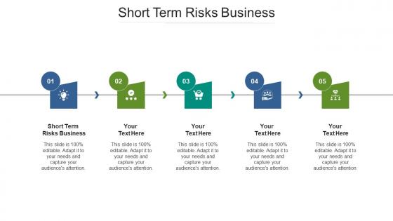 Short term risks business ppt powerpoint presentation outline gridlines cpb