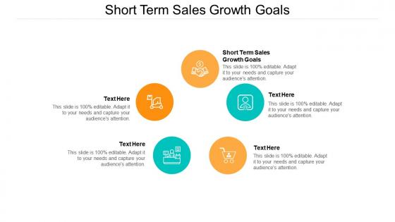 Short term sales growth goals ppt powerpoint presentation file outline cpb