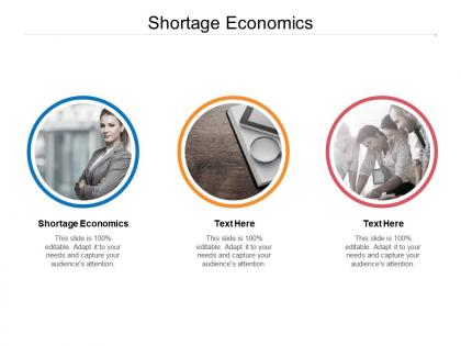 Shortage economics ppt powerpoint presentation slides master slide cpb
