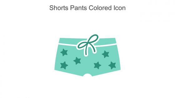 Shorts Pants Colored Icon In Powerpoint Pptx Png And Editable Eps Format