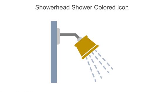 Showerhead Shower Colored Icon In Powerpoint Pptx Png And Editable Eps Format