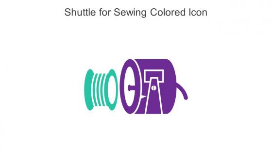 Shuttle For Sewing Colored Icon In Powerpoint Pptx Png And Editable Eps Format