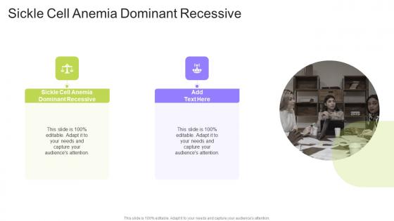 Sickle Cell Anemia Dominant Recessive In Powerpoint And Google Slides Cpb