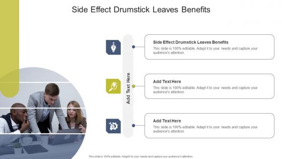 Side Effect Drumstick Leaves Benefits In Powerpoint And Google Slides Cpb