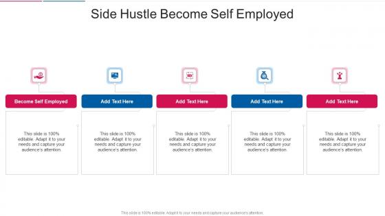 Side Hustle Become Self Employed In Powerpoint And Google Slides Cpb