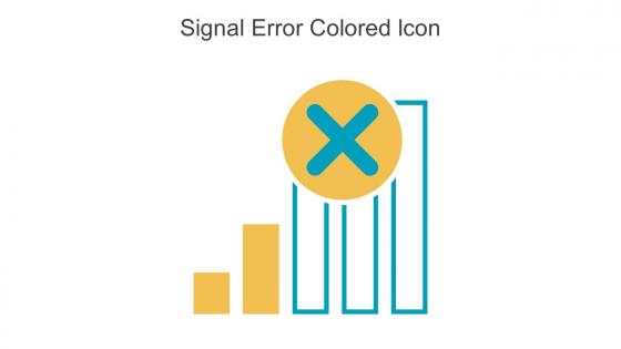 Signal Error Colored Icon In Powerpoint Pptx Png And Editable Eps Format