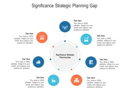 Significance strategic planning gap ppt powerpoint presentation model slide portrait cpb