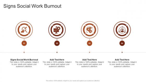 Signs Social Work Burnout In Powerpoint And Google Slides Cpb
