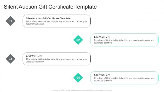 Silent Auction Gift Certificate Template In Powerpoint And Google Slides Cpb
