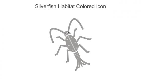 Silverfish Habitat Colored Icon In Powerpoint Pptx Png And Editable Eps Format