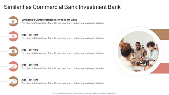 Similarities Commercial Bank Investment Bank In Powerpoint And Google Slides Cpb