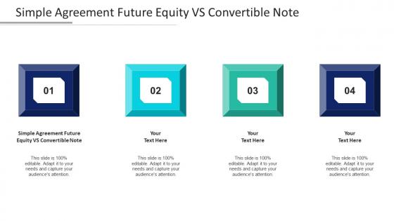Simple Agreement Future Equity Vs Convertible Note Ppt Powerpoint Presentation Aids Cpb