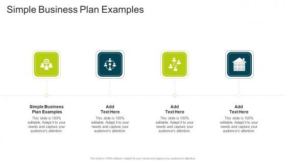 Simple Business Plan Examples In Powerpoint And Google Slides Cpb