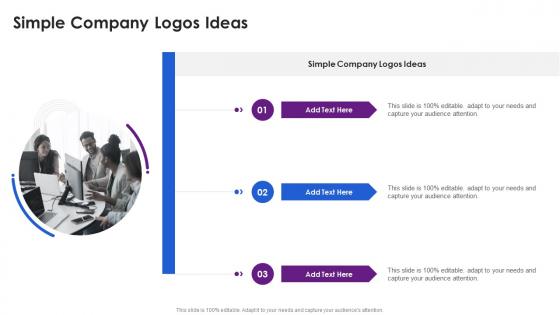 Simple Company Logos Ideas In Powerpoint And Google Slides Cpb