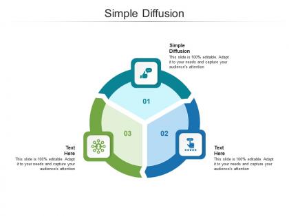 Simple diffusion ppt powerpoint presentation portfolio templates cpb