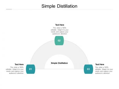 Simple distillation ppt powerpoint presentation outline inspiration cpb