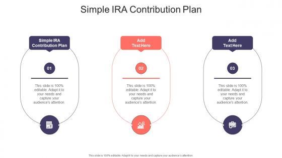 Simple Ira Contribution Plan In Powerpoint And Google Slides Cpb
