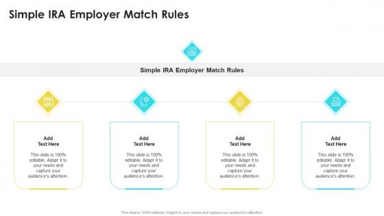 Simple Ira Employer Match Rules In Powerpoint And Google Slides Cpb