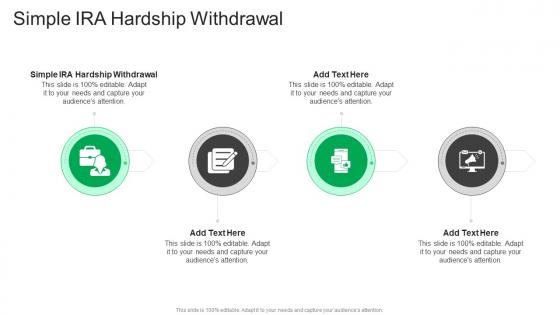 Simple IRA Hardship Withdrawal In Powerpoint And Google Slides Cpb