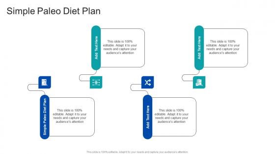 Simple Paleo Diet Plan In Powerpoint And Google Slides Cpb