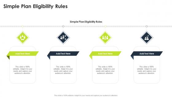 Simple Plan Eligibility Rules In Powerpoint And Google Slides Cpb