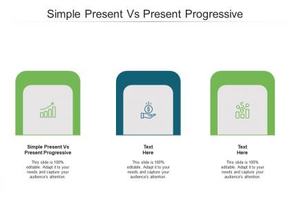 Simple present vs present progressive ppt powerpoint presentation slides design inspiration cpb