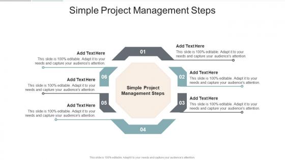 Simple Project Management Steps In Powerpoint And Google Slides Cpb