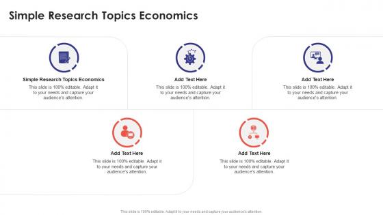 Simple Research Topics Economics In Powerpoint And Google Slides Cpb