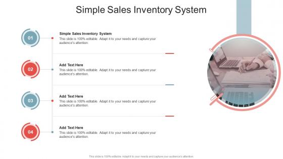 Simple Sales Inventory System In Powerpoint And Google Slides Cpb