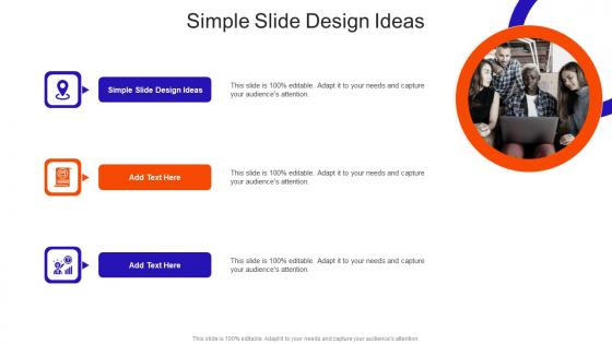Simple Slide Design Ideas In Powerpoint And Google Slides Cpb
